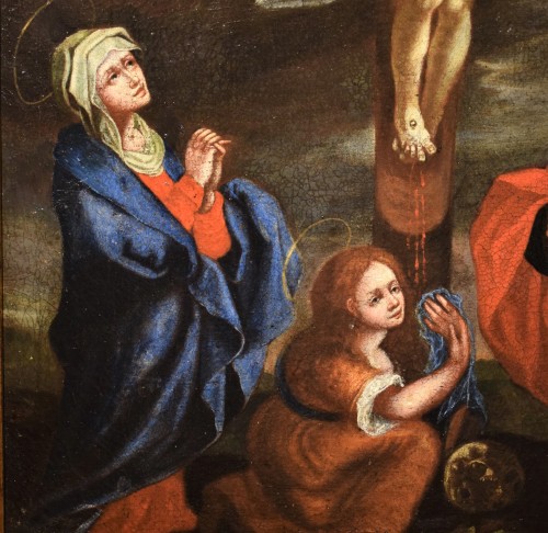 Louis XIII - La Crucifixion du Christ - École Flamande du XVIIe siècle